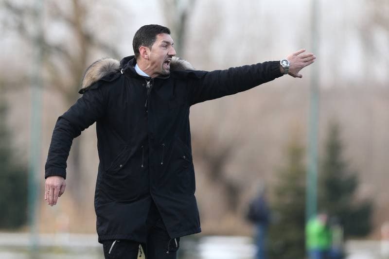 Football. Sparing. Zaglebie Sosnowiec - Cracovia Krakow. 17.01.2018