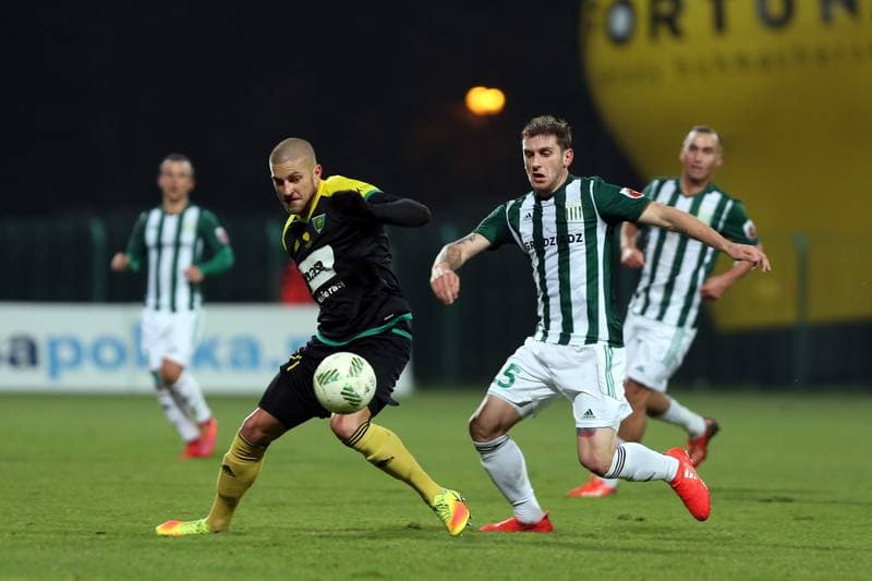 Football. I Liga. GKS Katowice - Olimpia Grudziadz. 04.11.2016