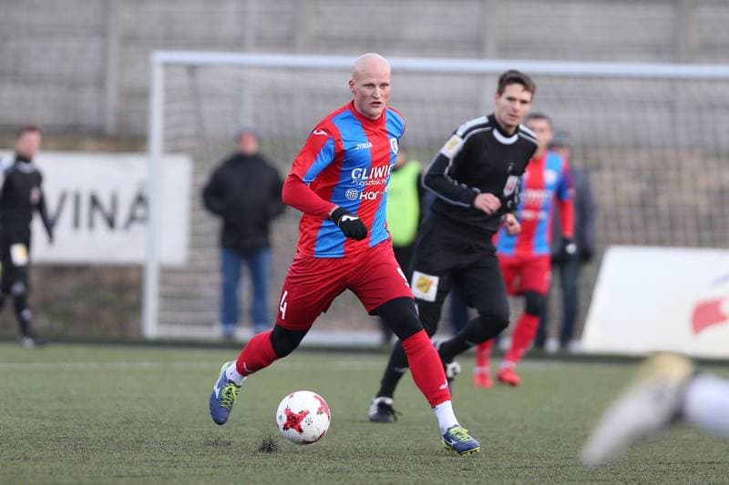 Football. Sparing. MFK Karvina - Piast Gliwice. 20.01.2018