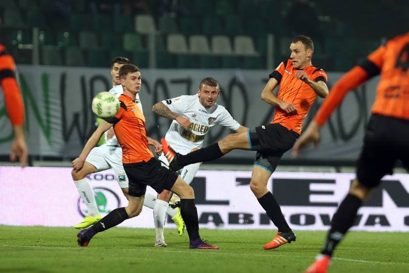 Football. I Liga. Zaglebie Sosnowiec - Chrobry Glogow. 05.11.2016