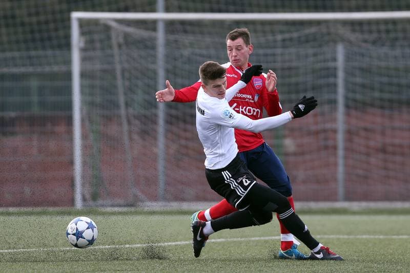 Football. Sparing. MFK Karvina - Rakow Czestochowa. 26.01.2018