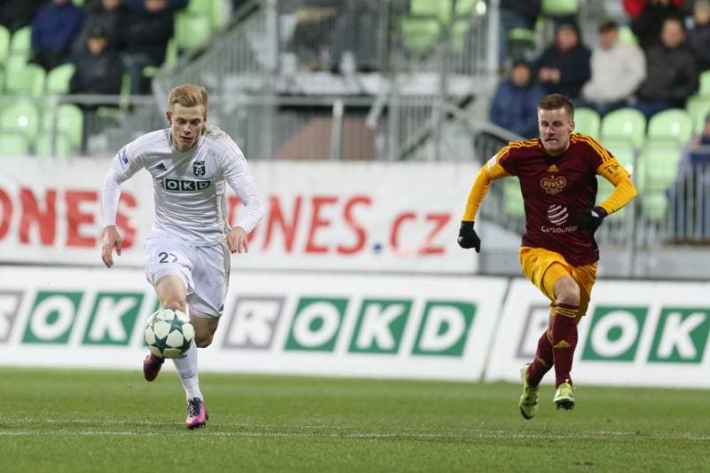 Football. MOL Cup. MFK Karvina - Dukla Prague. 30.11.2016