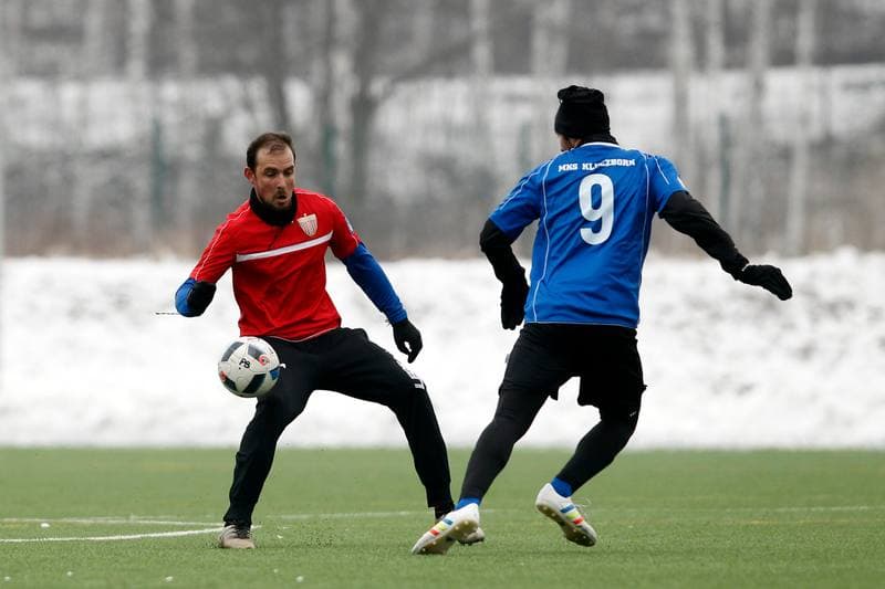 Football. Sparing. Polonia Bytom - MKS Kluczbork. 07.02.2018