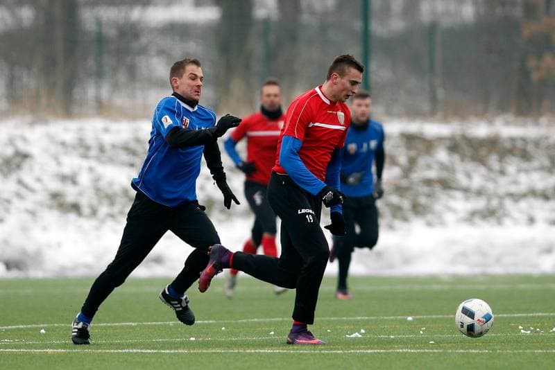 Football. Sparing. Polonia Bytom - MKS Kluczbork. 07.02.2018