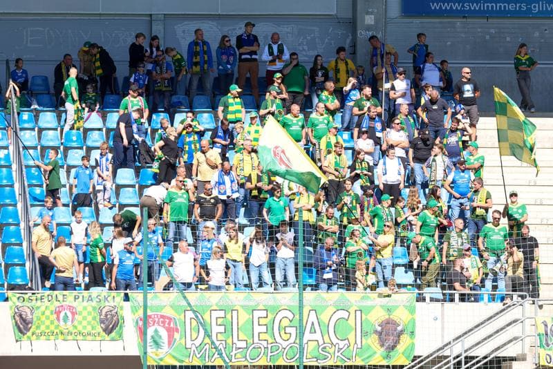 Football. PKO BP Ekstraklasa. Piast Gliwice - Puszcza Niepolomice. 15.09.2024
