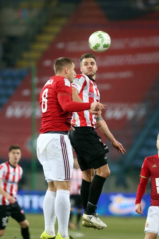 Football. Lotto Ekstraklasa. Wisla Krakow - Cracovia Krakow. 10.12.2016