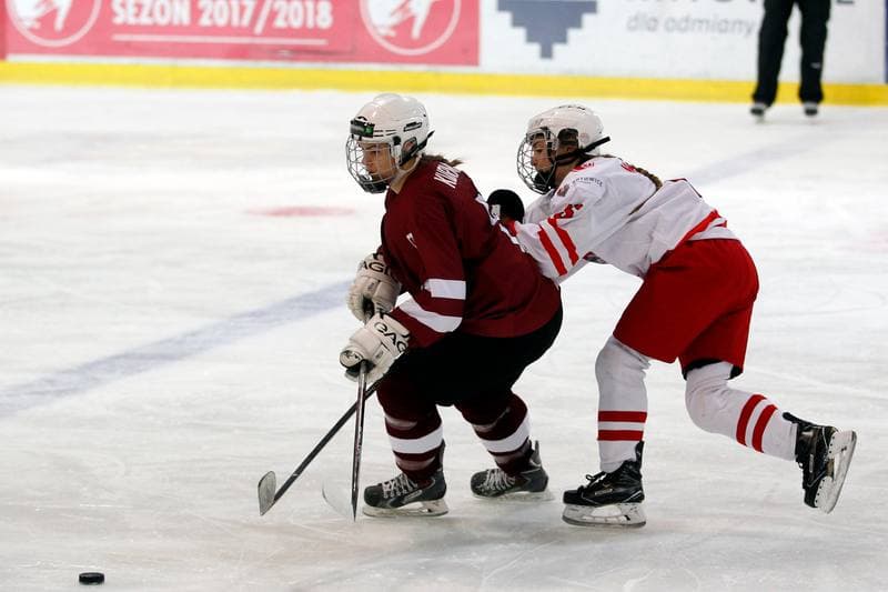 Ice Hockey. TCN. Poland - Latvia. 17.02.2018