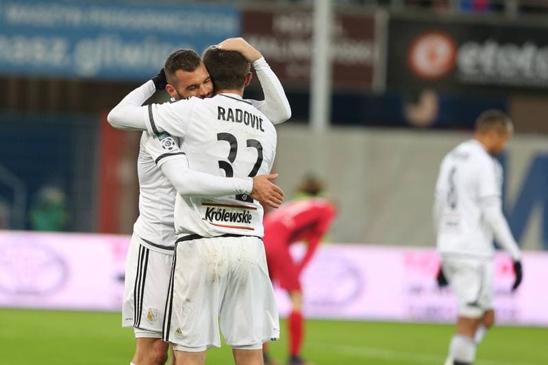 Football. Lotto Ekstraklasa. Piast Gliwice - Legia Warsaw. 11.12.2016