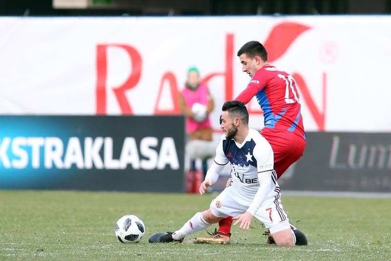 Football. Lotto Ekstraklasa. Piast Gliwice - Wisla Krakow. 25.02.2018