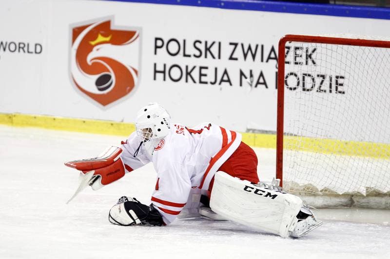 Ice Hockey. U18 Women's World Championship. Poland - Denmark. 08.01.2017