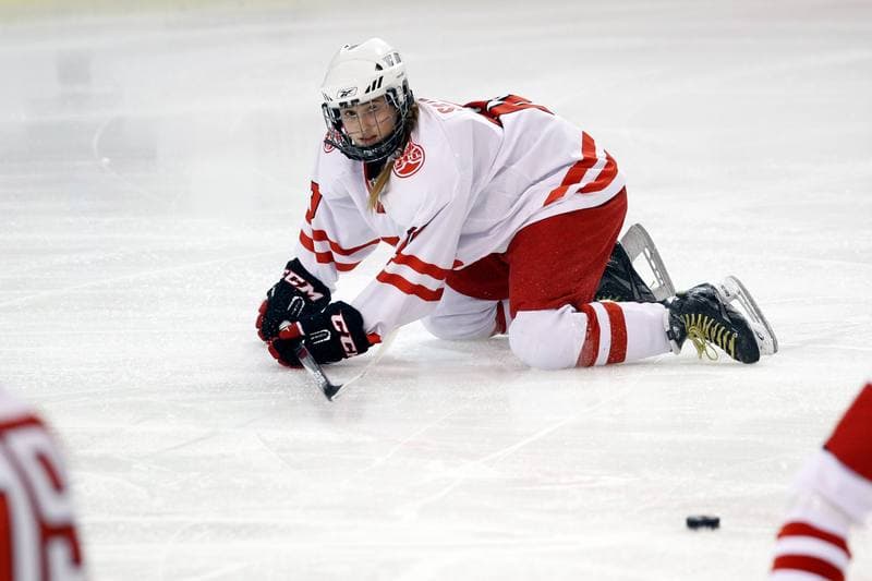 Ice Hockey. U18 Women's World Championship. Poland - Denmark. 08.01.2017