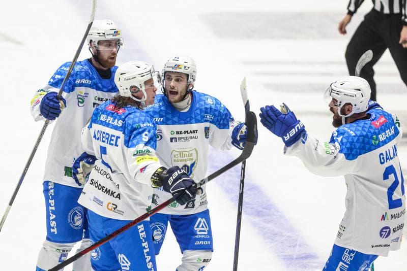Ice Hockey. Polish Supercup. Re-Plast Unia Oswiecim - GKS Tychy. 22.10.2024