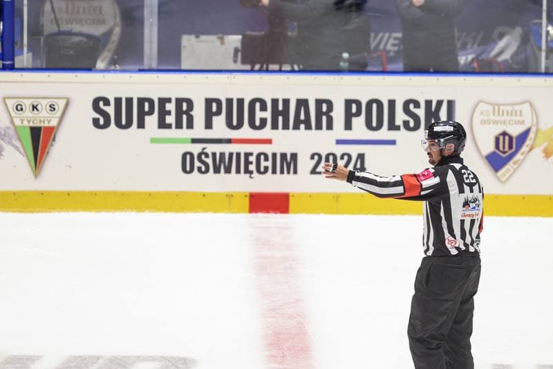 Ice Hockey. Polish Supercup. Re-Plast Unia Oswiecim - GKS Tychy. 22.10.2024