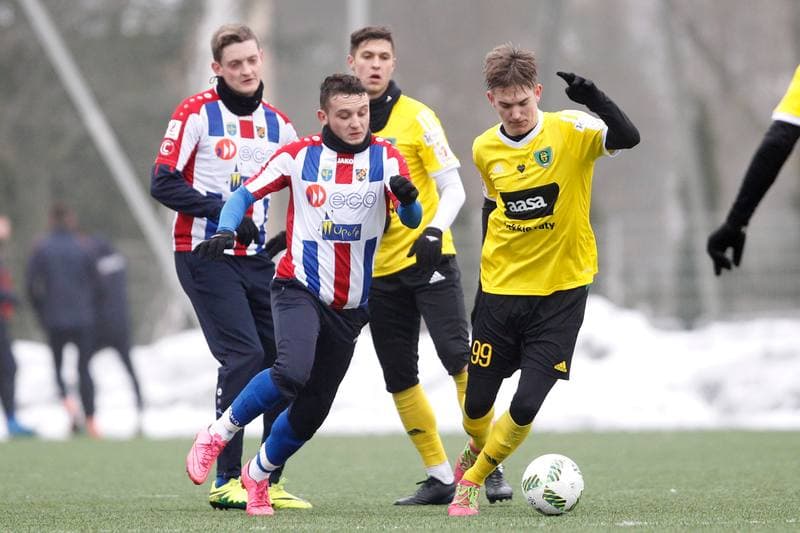 Football. Sparing. GKS Katowice - Odra Opole. 25.01.2017