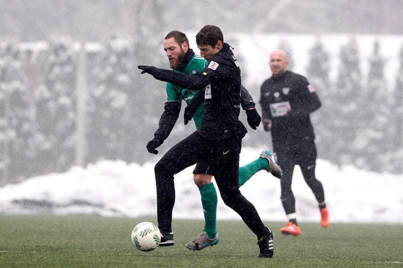Football. Sparing. ROW Rybnik - Rozwoj Katowice. 01.02.2017
