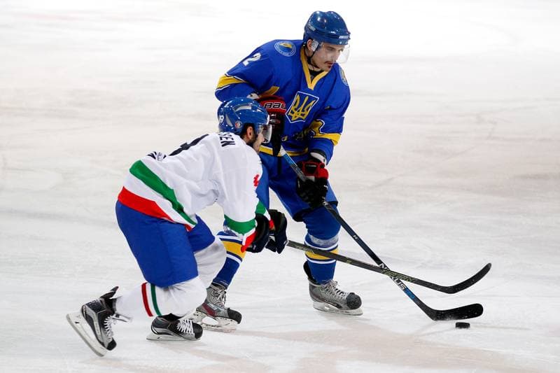 Ice Hockey. Euro Ice Hockey Challenge. Italy - Ukraine. 09.02.2017