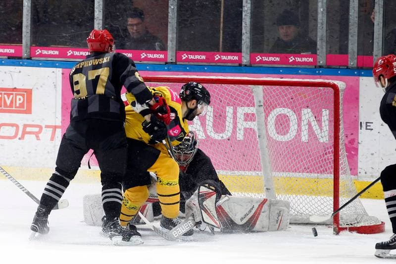 Ice Hockey. Polska Hokej Liga. Tauron KH GKS Katowice - Comarch Cracovia. 19.03.2018