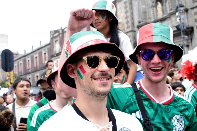 Football. World Cup 2026. Mexico. Fan zone. 11.06.2026