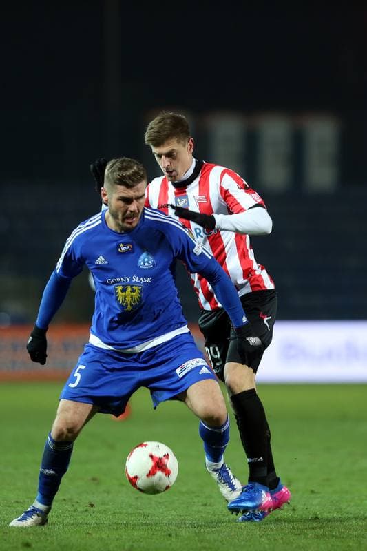 Football. Lotto Ekstraklasa. Ruch Chorzow - Cracovia Krakow. 10.02.2017