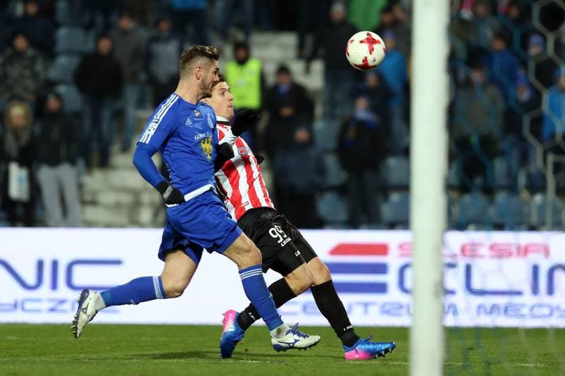 Football. Lotto Ekstraklasa. Ruch Chorzow - Cracovia Krakow. 10.02.2017
