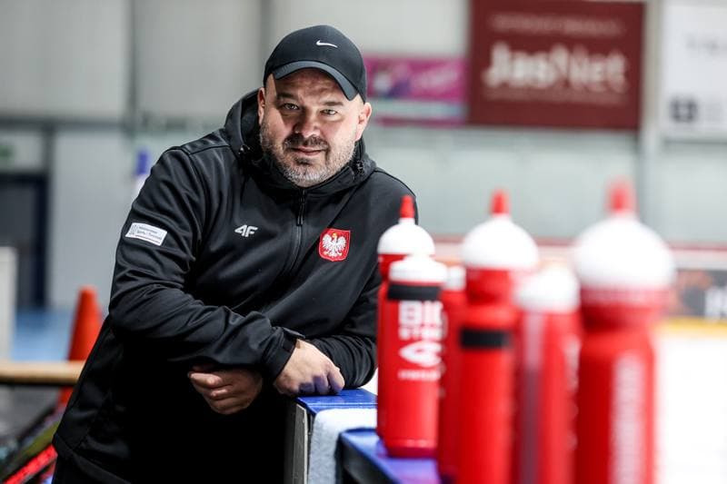 Ice Hockey. Poland national team. Training. 03.11.2024