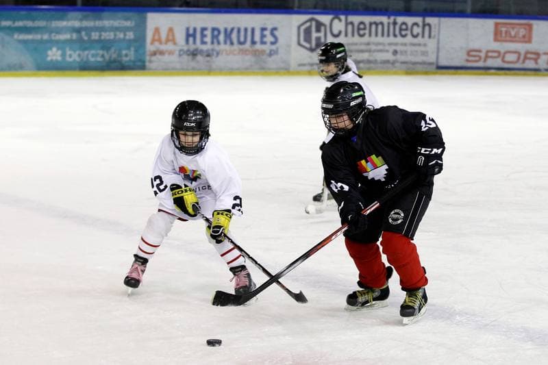 Ice Hockey. Girls Global Game. White Team - Black Team. 18.02.2017