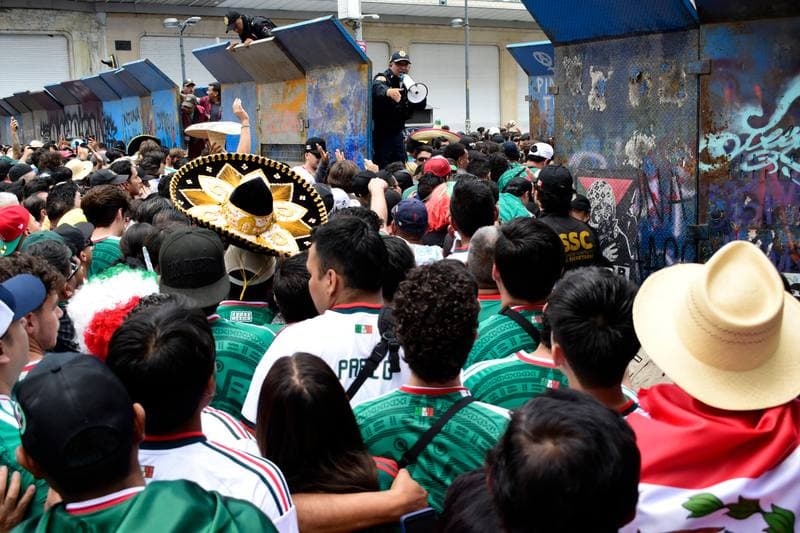 Football. World Cup 2026. Mexico. Fan zone. 11.06.2026