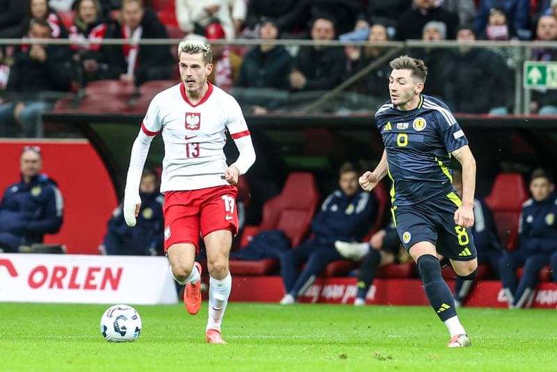 Football. UEFA Nations League. Poland - Scotland. 18.11.2024