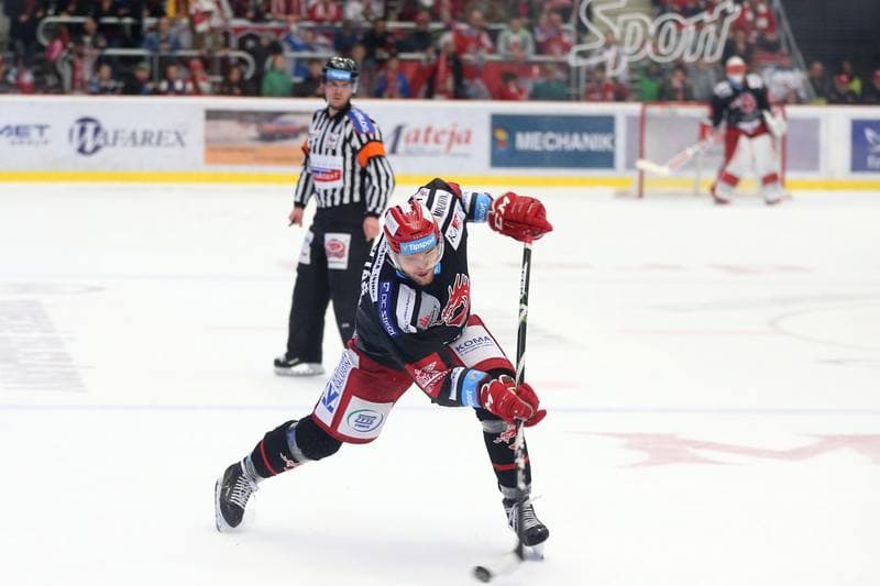 Ice Hockey. TipSport Extraliga. Ocelari Trinec - Mountfield Hradec Kralove. 03.04.2018