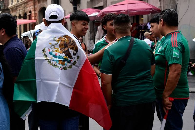 Football. World Cup 2026. Mexico. Fan zone. 11.06.2026