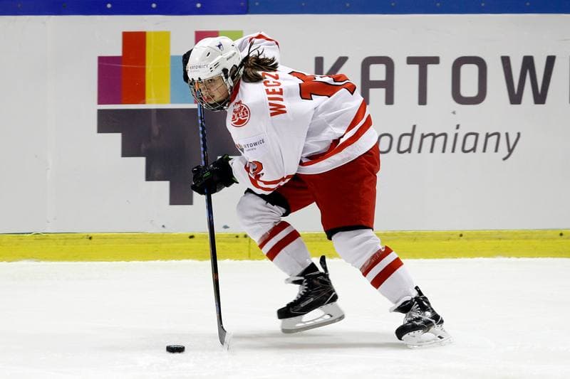 Ice Hockey. Women's World Championship. Poland - Slovakia. 08.04.2017