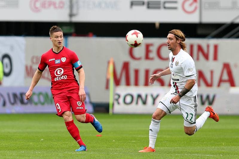 Football. Lotto Ekstraklasa. Piast Gliwice - Slask Wroclaw. 06.05.2017