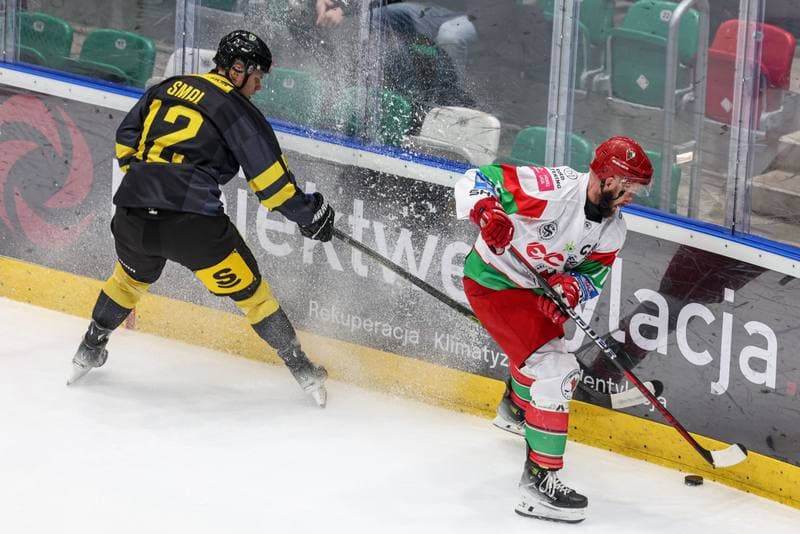 Ice Hockey. Tauron Hokej Liga. EC Bedzin Zaglebie Sosnowiec - GKS Katowice. 01.12.2024