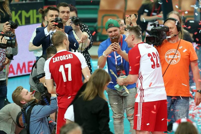 Volleyball. Poland national team. Friendly Match. 20.05.2017