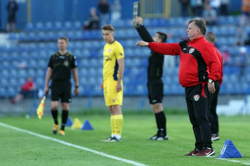 Football. Nice I Liga. Ruch Chorzow - Puszcza Niepolomice. 05.05.2018