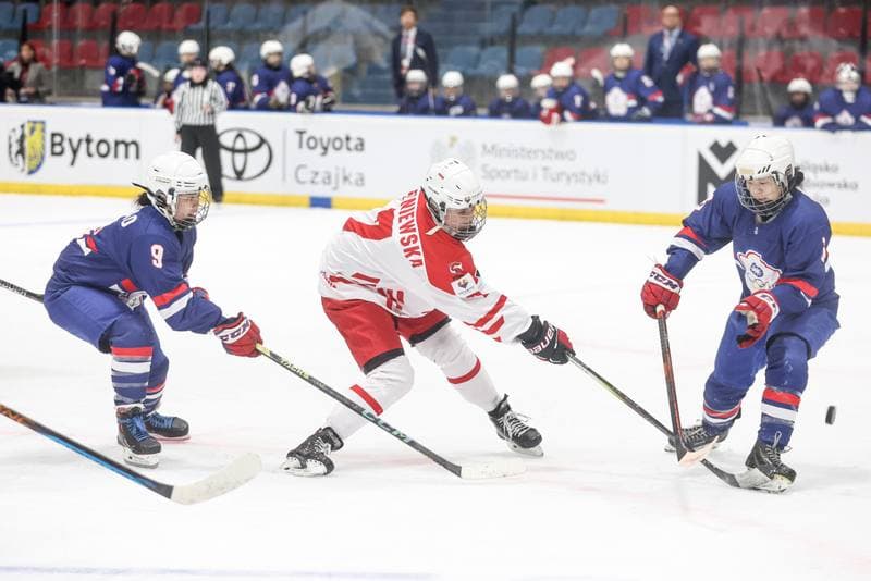Ice Hockey. IIHF Women's Olympic Qualification. Poland - Chinese Taipei. 12.12.2024