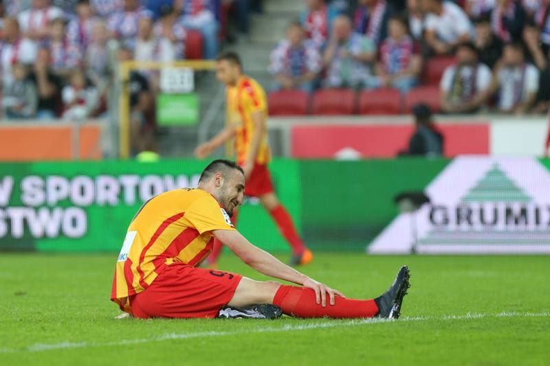 Football. Lotto Ekstraklasa. Gornik Zabrze - Korona Kielce. 09.05.2018