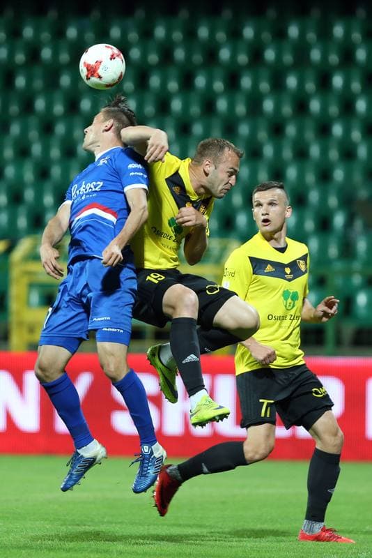 Football. Nice I Liga. GKS Katowice - Podbeskidzie Bielsko-Biala. 09.05.2018