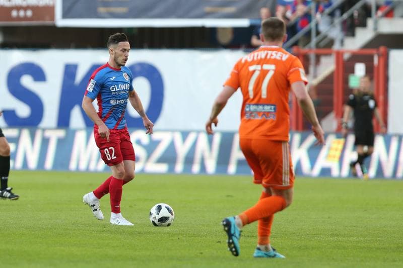 Football. Lotto Ekstraklasa. Piast Gliwice - Bruk-Bet Termalica Nieciecza. 19.05.2018