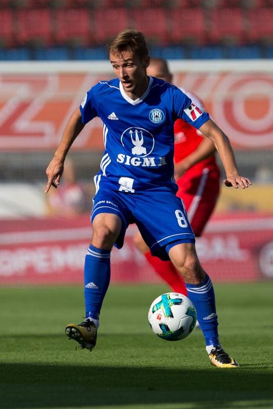Football. HET Liga. Sigma Olomouc - Zbrojovka Brno. 20.08.2017
