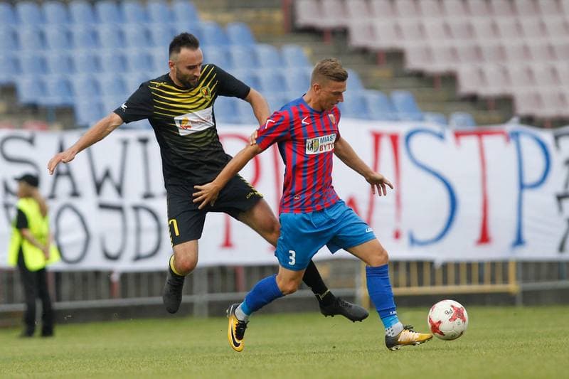 Football. Playoff for III Liga. Polonia Bytom - Ruch Radzionkow. 16.06.2018
