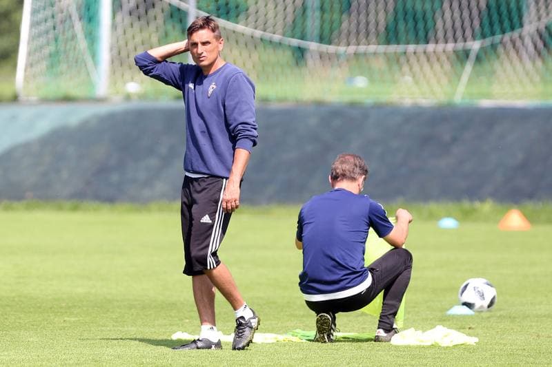 Football. Gornik Zabrze. Training. 20.06.2018