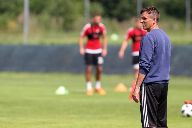 Football. Gornik Zabrze. Training. 20.06.2018