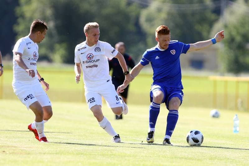 Football. Friendly Match. 1 FC Slovacko - Piast Gliwice. 04.07.2018