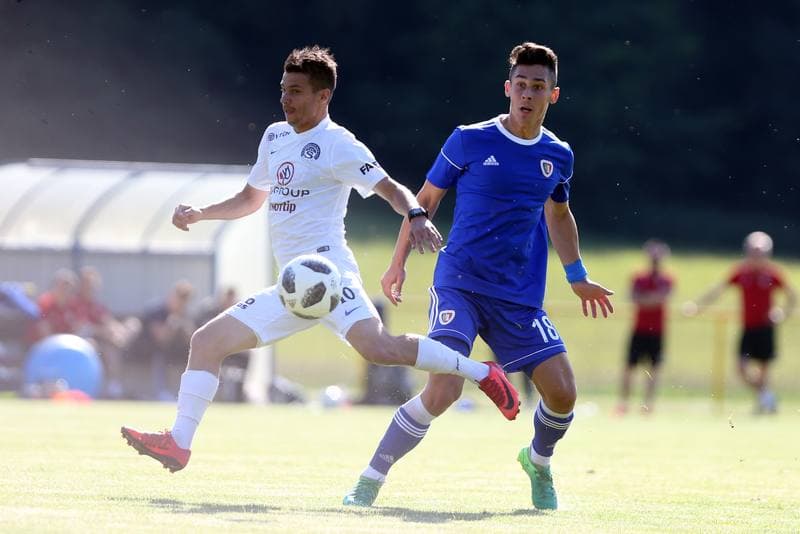 Football. Friendly Match. 1 FC Slovacko - Piast Gliwice. 04.07.2018