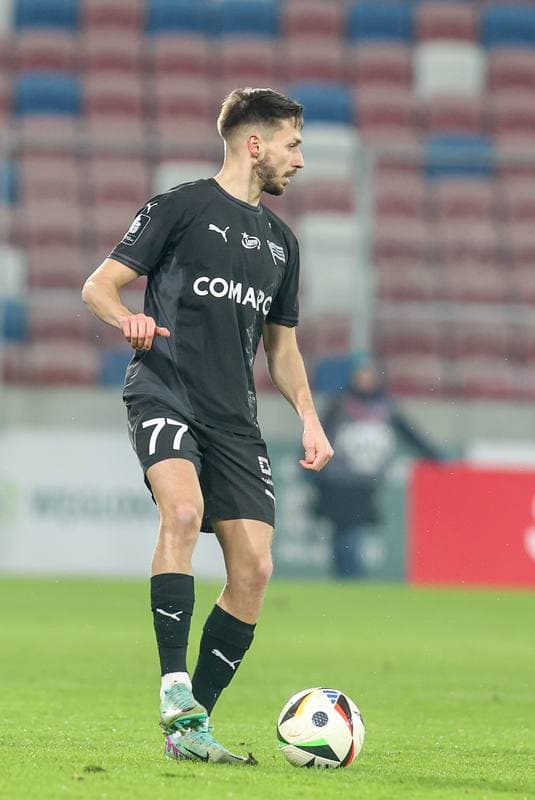 Football. PKO BP Ekstraklasa. Gornik Zabrze - Cracovia Krakow. 28.02.2025