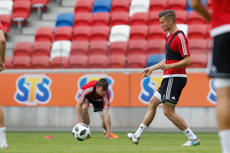 Football. Gornik Zabrze. Training. 11.07.2018