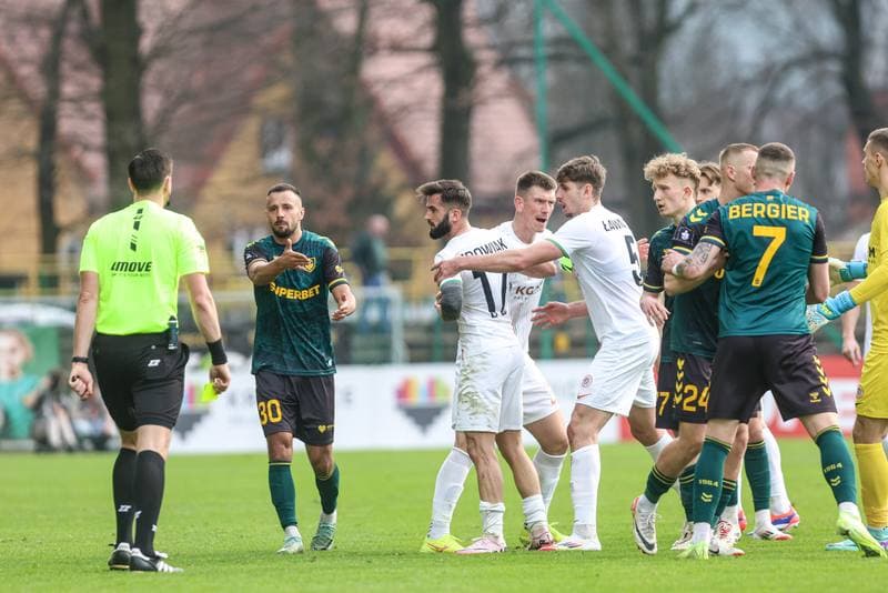Football. PKO BP Ekstraklasa. GKS Katowice - Zaglebie Lubin. 09.03.2025