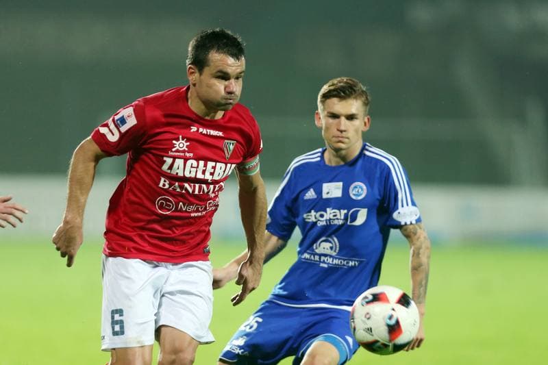Football. Nice I Liga. Zaglebie Sosnowiec - Wigry Suwalki. 23.09.2017