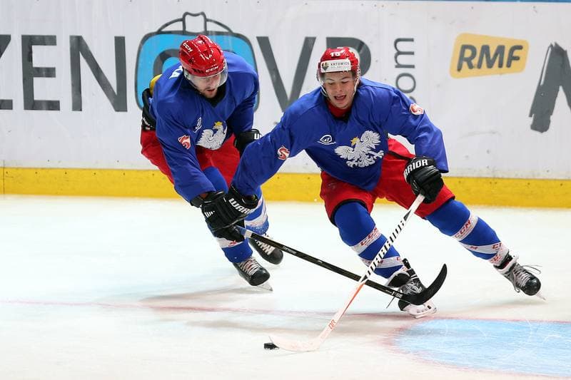 Ice Hockey. Poland national team. Training. 27.09.2017